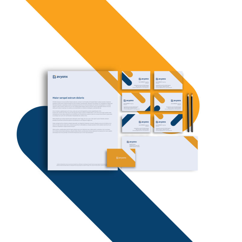 Vizualni identitet i knjiga standarda za Avyonx