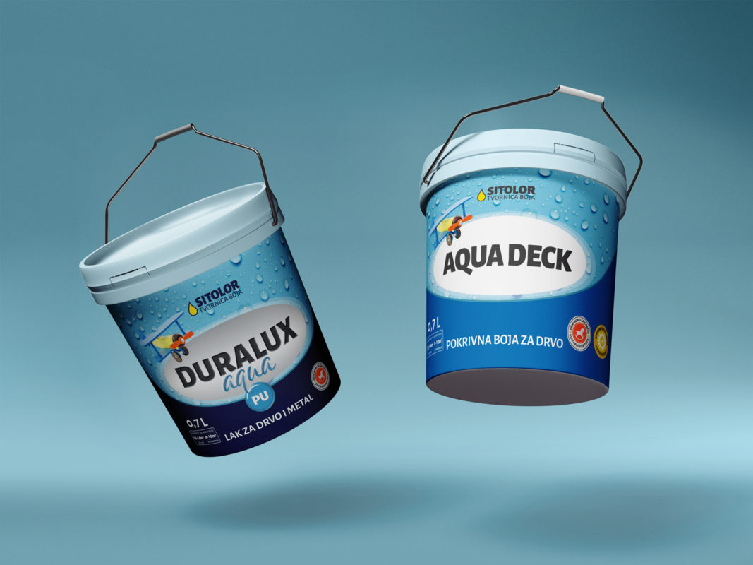 Dizajn ambalaže za Sitolor Tvornicu Boja