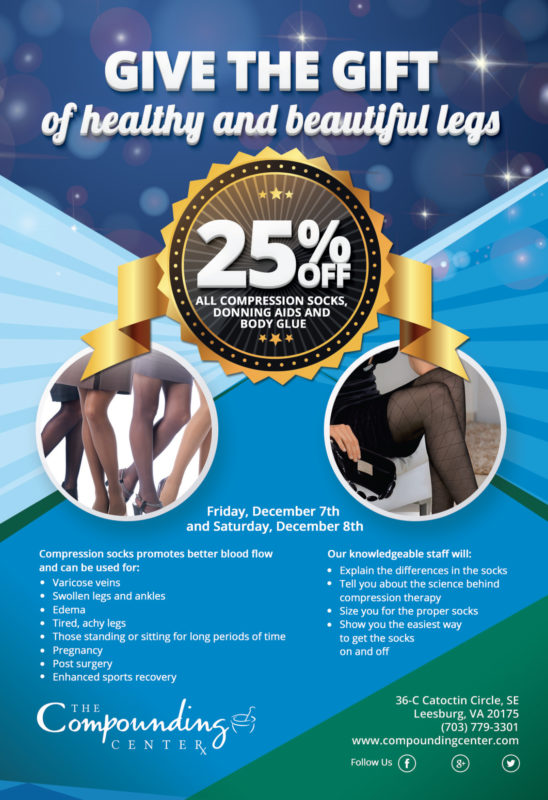 Dizajn oglasa za The Compunding Center. Šareni i veseli dizajn za naše klijente iz SAD-s, farmaceutsku tvrtku.